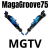 Logo officiel magagroove75 2022 mode transparence